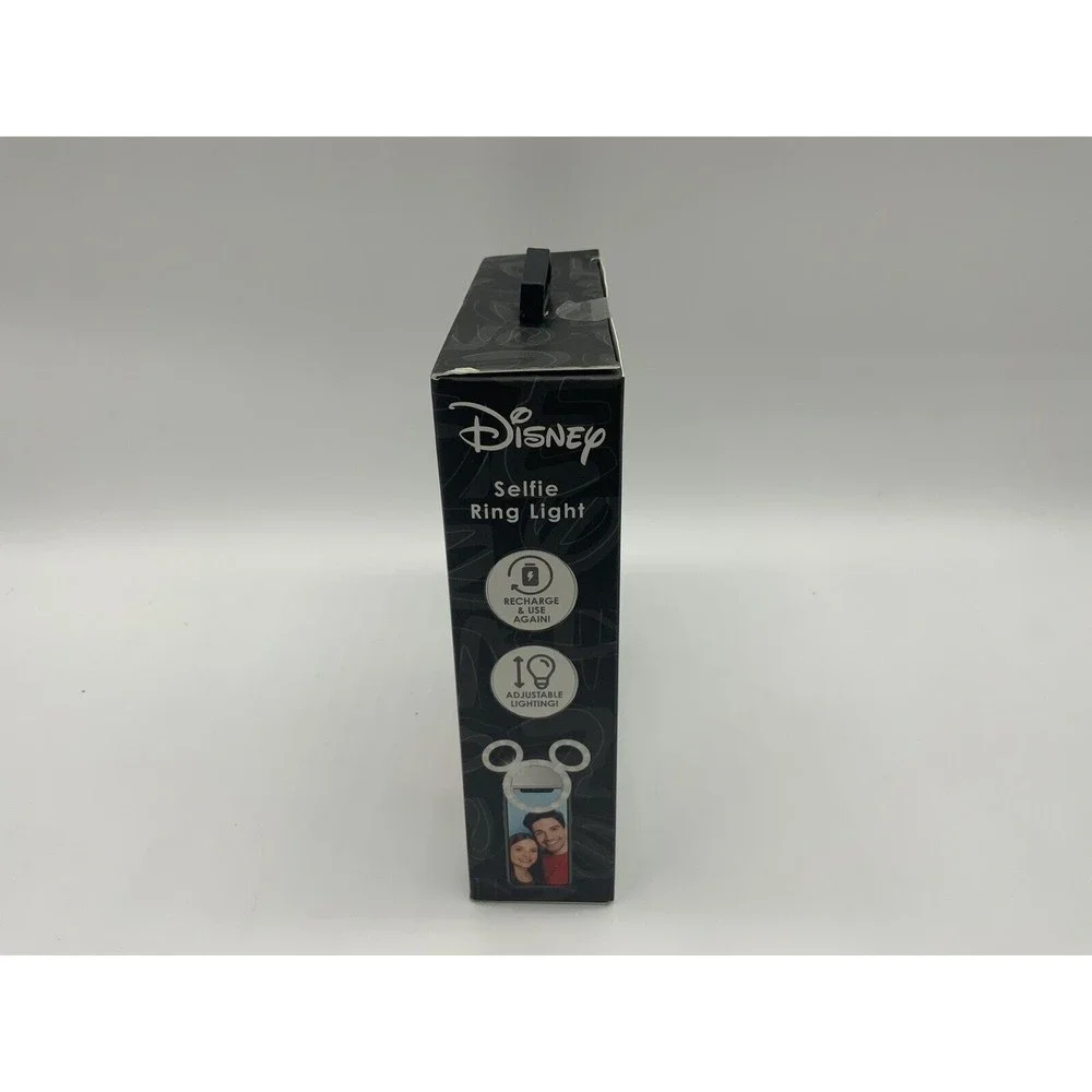 Disney Mickey Mouse Clip On Selfie Ring Light for Phone- Rechargeable LED Ring.